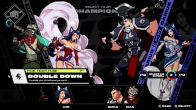 Before the match you choose a fuse for your team.