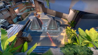 Breeze map gameplay in VALORANT