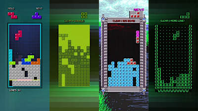 Tetris Time Warp sends you on a journey through time