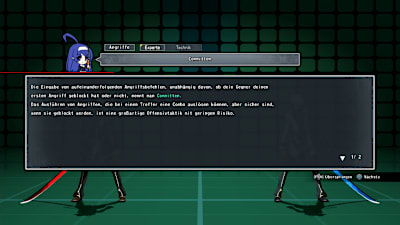 Under Night 2 erklärt euch alle nötigen Fighting Game-Elemente