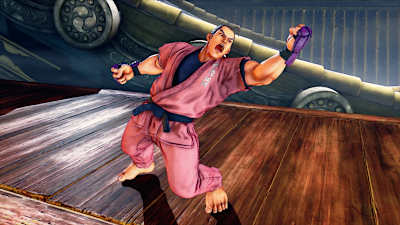 Street Fighter character Dan.