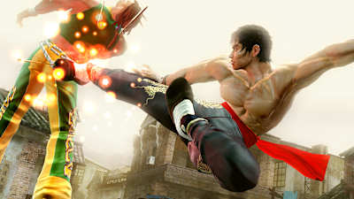 Marshall Law as depicted in Bandai Namco Studios's fight game Tekken 6.