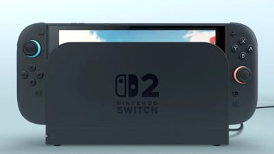 La imagen muestra la Nintendo Switch 2 en la nueva estación de acoplamiento
