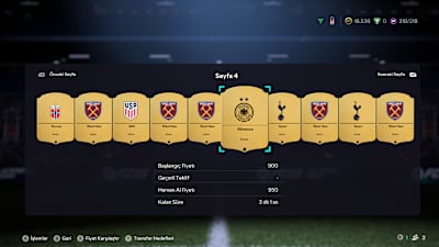 EA Sports FC 26 ekran görüntüsü