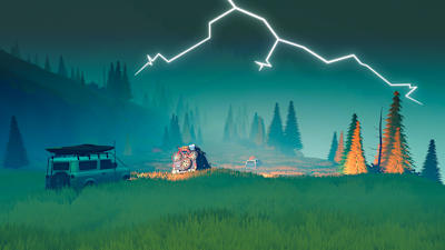 Screenshot aus dem Spiel Over The Hill.