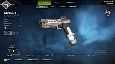 RE-45 Auto weapon in Apex Legends.