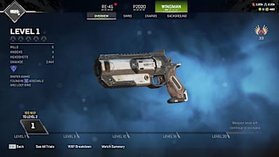 Wingman weapon in Apex Legends.