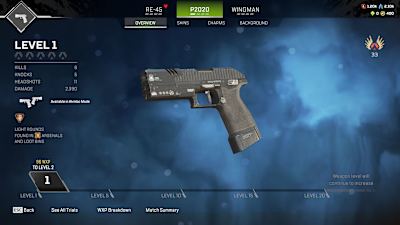 P2020 weapon in Apex Legends.