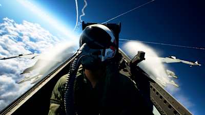 Die Dogfights in Ace Combat 8 sind Action-reich
