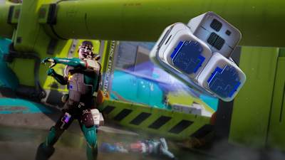 Screenshot aus Marathon zeigt die Triage Runner Hülle.