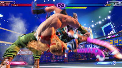 Alex' Power Bomb mit Back-Turn