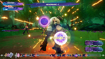 Im Kampf müsst ihr euer Rhythmusgefühl beweisen