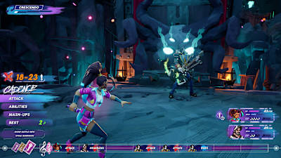 Kämpfe in People of Note laufen rundenbasiert ab