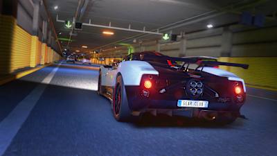 Screenshot aus Gear.Club Unlimited 3 für Nintendo Switch 2 zeigt einen Pagani Zonda.