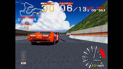 Screenshot aus Arcade Archives 2: Ridge Racer