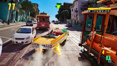 Screenshot aus Crazy Taxi: World Tour