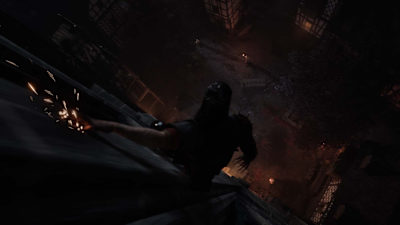 Screenshot aus The Blood of Dawnwalker zeigt Coen als Vampir.
