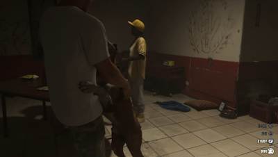 A screenshot from the GTA 6 Extended Look shows interaction with animals.