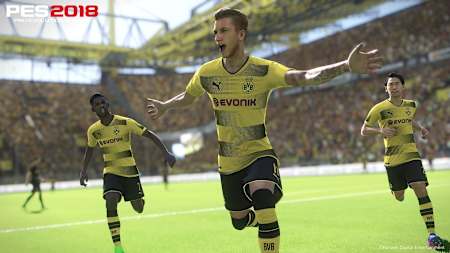 It's FIFA 17's cover star in PES 2018