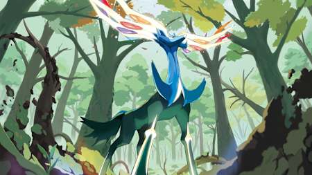 The Pokémon Xerneas.