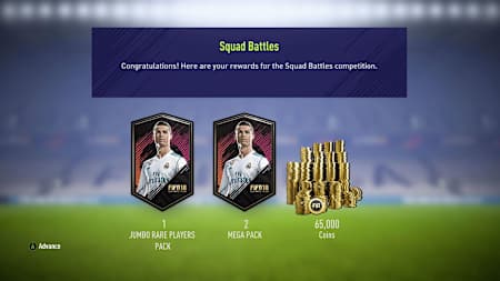 FIFA 18 Squad Battles screenshot