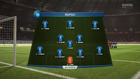 A Screenshot of FIFA 18