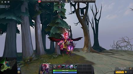 A screenshot of Dark Willow
