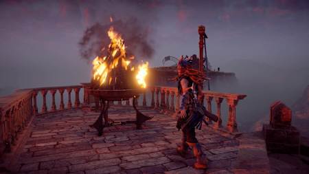 Desbloqueie as fogueiras para viajar rapidamente pelo mapa