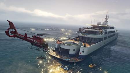 A screenshot from GTA Online