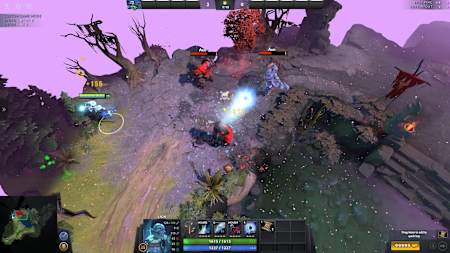 A screenshot of Chain Frost in Dota 2.