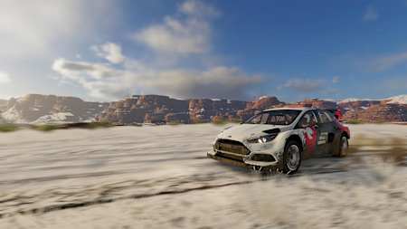 A screenshot of the Ford Focus RS RX from The Crew 2