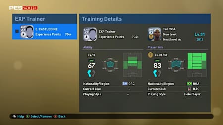 Boost a top player with an EXP trainer