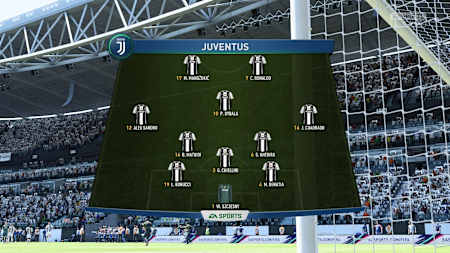 A screenshot of the 3-5-2 formation in FIFA 19