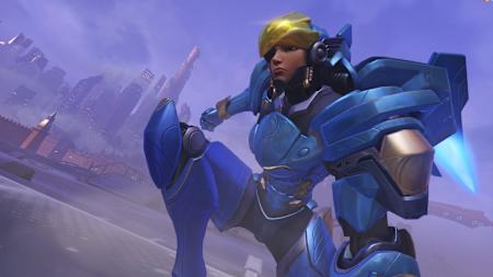 A screenshot of Pharah’s ‘Touchdown’