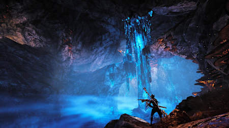 Buy the Sunpoint Plasma Drill before entering a cave