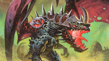 Emberscale Drake Hearthstone Card Art