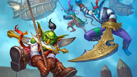 Raiding Party Hearthstone Card Art