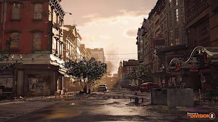 Imagem de uma rua em The Division 2