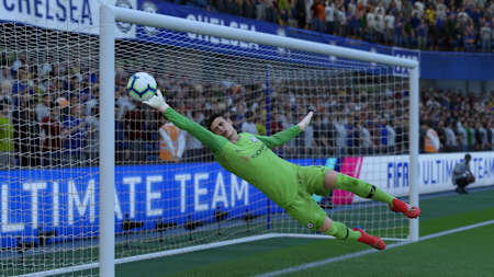 FIFA 19 goalkeeper: Kepa Arrizabalaga from Chelsea FC.