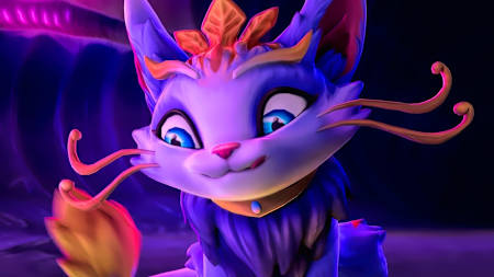 Imagem da nova campeã, Yuumi