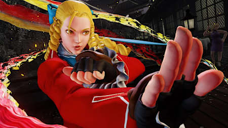 Image of the Street Fighter V character Karin.