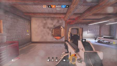 Rotation Holes werden mit Impact Grenades oder mit Pumpguns geöffnet