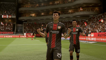 Havertz’s array of dribbling skills are particularly effective in FIFA 20
