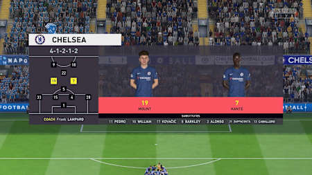 Captura de pantalla de FIFA 20.