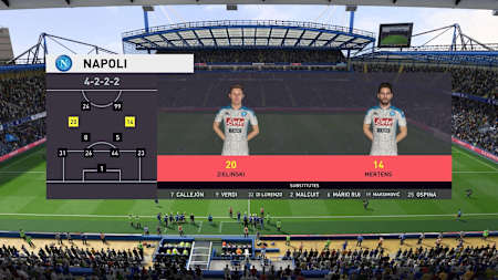 Captura de pantalla de FIFA 20.