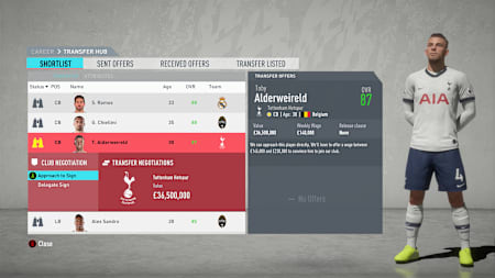 Toby Alderweireld is another excellent option at the back