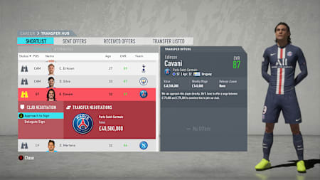 Edinson Cavani is a phenomenal forward guaranteed to get goals