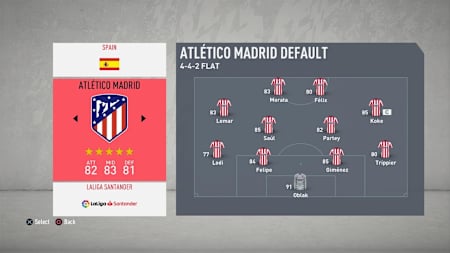FIFA 20 Atletico Madrid