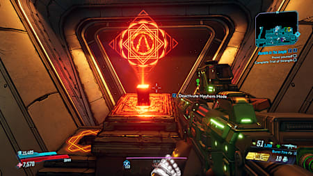 Captura de pantalla Borderlands 3.