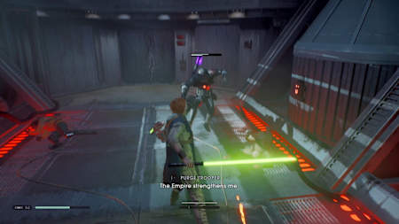 Star Wars Jedi: Fallen Order has good looking lightsabers